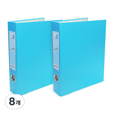 TUCO.B Do-no D環活頁夾 3孔 A4 5cm, 天空, 8個