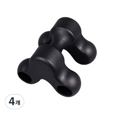 Medical Core 舒緩伸展頸枕 n-11 黑色, 4個