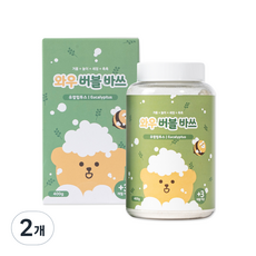 아가드 와우버블바쓰 유칼립투스 입욕제, 420g, 2개
