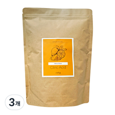 Ecobility 無水檸檬酸, 1.2kg, 3個