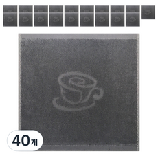 Cafe Haengju Shiraz Living 抹布 炭灰色, 40個