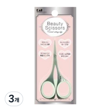 카이 세련된 미용가위 수지 링 부착 KQ3113, 3개