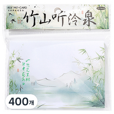 라벤티아 대나무 서예 미니 한지, 타입5, 400개