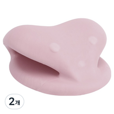 앙멧 경추 지지 베개 핑크, 2개