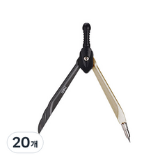 deLi 得力 鉛筆圓規 隨機出貨 EG20502 + 專用筆芯, 20個