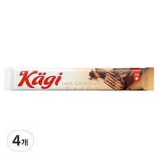 Kagi 經典牛奶巧克力威化餅, 25g, 4個