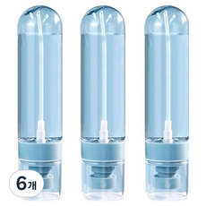 生活女王 超細奈米噴霧瓶 空瓶 100ml, 天空藍, 6個