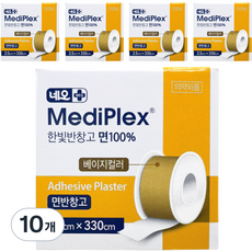 네오 메디플렉스 면반창고 베이지, 1개입, 10개