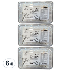 황실미가 현미 스낵 누룽지, 195g, 6개
