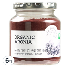 착한습관 유기농 아로니아 동결건조 분말, 6개, 150g