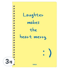 양지다이어리 스프링노트 대 2호, 3개, 랜덤발송