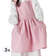 젊은이마켓 어린이앞치마, 핑크, 3개