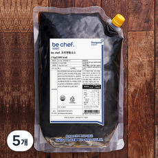 비셰프 오리엔탈소스, 2kg, 5개