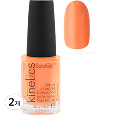 아이빛 키네틱스 솔라젤 네일폴리쉬, 25 산호, 2개, 15ml