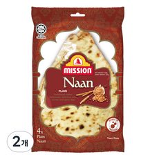 mission Foods 印度烤餅 4入, 320g, 2個