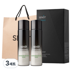센스트 시카 릴렉싱 에멀전 옴므 200ml x 2p+케이스+쇼핑백, 3세트