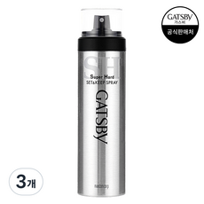 갸스비 셋&킵 슈퍼하드 헤어스프레이, 263ml, 3개