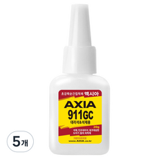엑시아 순간접착제 911GC 20g, 5개