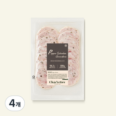 샤르베티에 아질산 나트륨 무첨가 페퍼슁켄, 100g, 4개