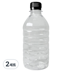 대경 생수PET GW 350ml 40p +검정캡 40p 세트, 2세트