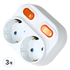 Kotech 接地分接開關 2孔 E-9339, 3個