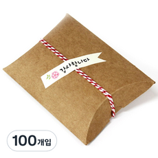 헬로우모리스 반달상자, 크라프트, 100개입