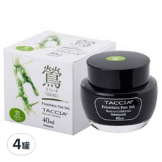TACCIA 鋼筆墨水 WD40-13 TFPI13 40ml, 鶯, 4罐