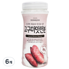 Sungjin Foods 紅薯味澱粉容器, 400g, 6個
