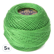 DMC 19號線 80編織刺繡蕾絲線, 702, 5個