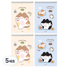 PINKFOOT 喵喵綜合筆記本第2彈 2款 x 2入組, 5套, 混色