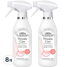 1802 LE CHATELARD 防皺織品除臭劑 麂皮&鬱金香 正裝, 400ml, 8個