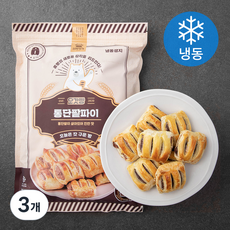 신라명과 오갓빵 통단팥파이 12p (냉동), 420g, 3개