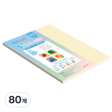 종이문화 스타일리쉬 얇은 혼합색지 120g 15 SS Fall, A3, 80개