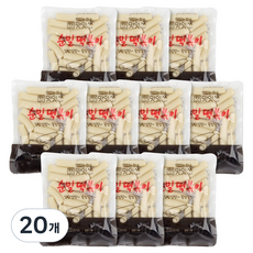 Masiso 純麥炒年糕用年糕, 20個, 160g