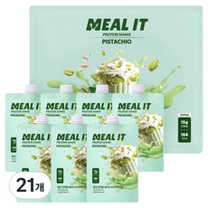 밀잇 단백질 쉐이크 피스타치오맛, 40g, 21개