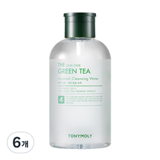 토니모리 더촉촉 그린티 클렌징 워터, 700ml, 6개