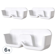 사라사 벽걸이 부착식 안경 보관 거치대, 6개