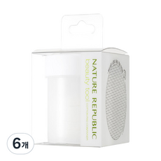 네이처리퍼블릭 뷰티툴 토너 패드 공용기, 6개