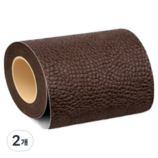 엠파이어 LEATHER FIX 가죽수선 시트지 테이프 20cm x 3m, 다크브라운, 2개