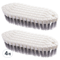 Wonine 可彎曲浴室清潔刷, 白色, 4個