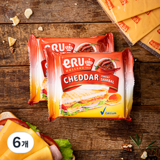 에루 삼발소스 체다 슬라이스 잠발, 150g, 1개입, 6개