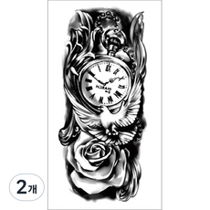 FOUR BLOCKS 手臂動物紋身貼紙 11*21cm FBLS00411, 2個, 樣式 39