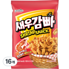 팔도 새우 감빠 스낵, 65g, 16개