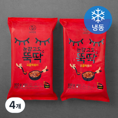 미정당 눈감고도 뚝딱 국물 떡볶이 (냉동), 850g, 4개