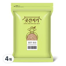 곳간지기 호주산 귀리, 2kg, 4개