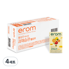 이롬 과채습관 옐로, 140ml, 96개