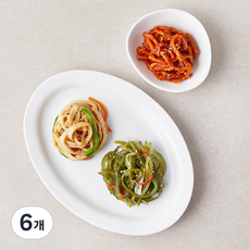 정미경키친 반찬 3종 모둠 B, 150g, 6개