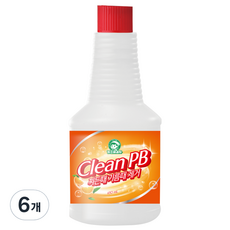 청소해결사 크린피비 찌든때 기름때 제거 리필, 650ml, 6개