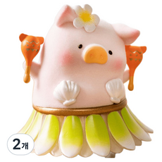 TOYZEROPLUS Lulu豬 海灘派對系列 公仔盒 基本8款 + 隱藏款組合, 2個