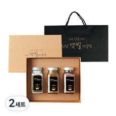 해광손봉훈신안갯벌 솔트 레인보우 세트 + 쇼핑백, 2세트